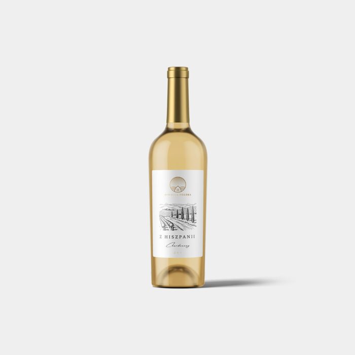 Wino-białe-z-Hiszpanii-Chardonnay-Piwnica-Polska-0,75l