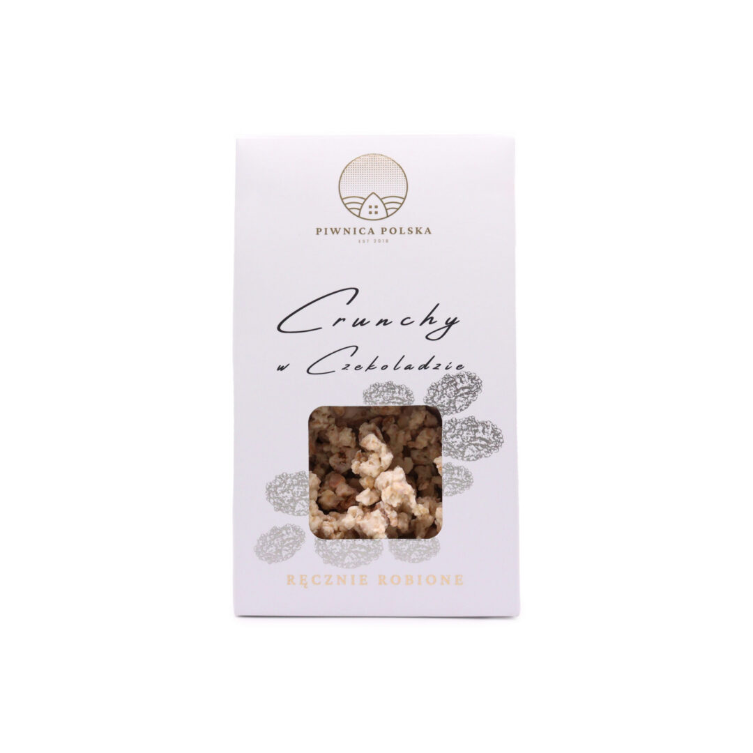 Crunchy w białej czekoladzie 50g
