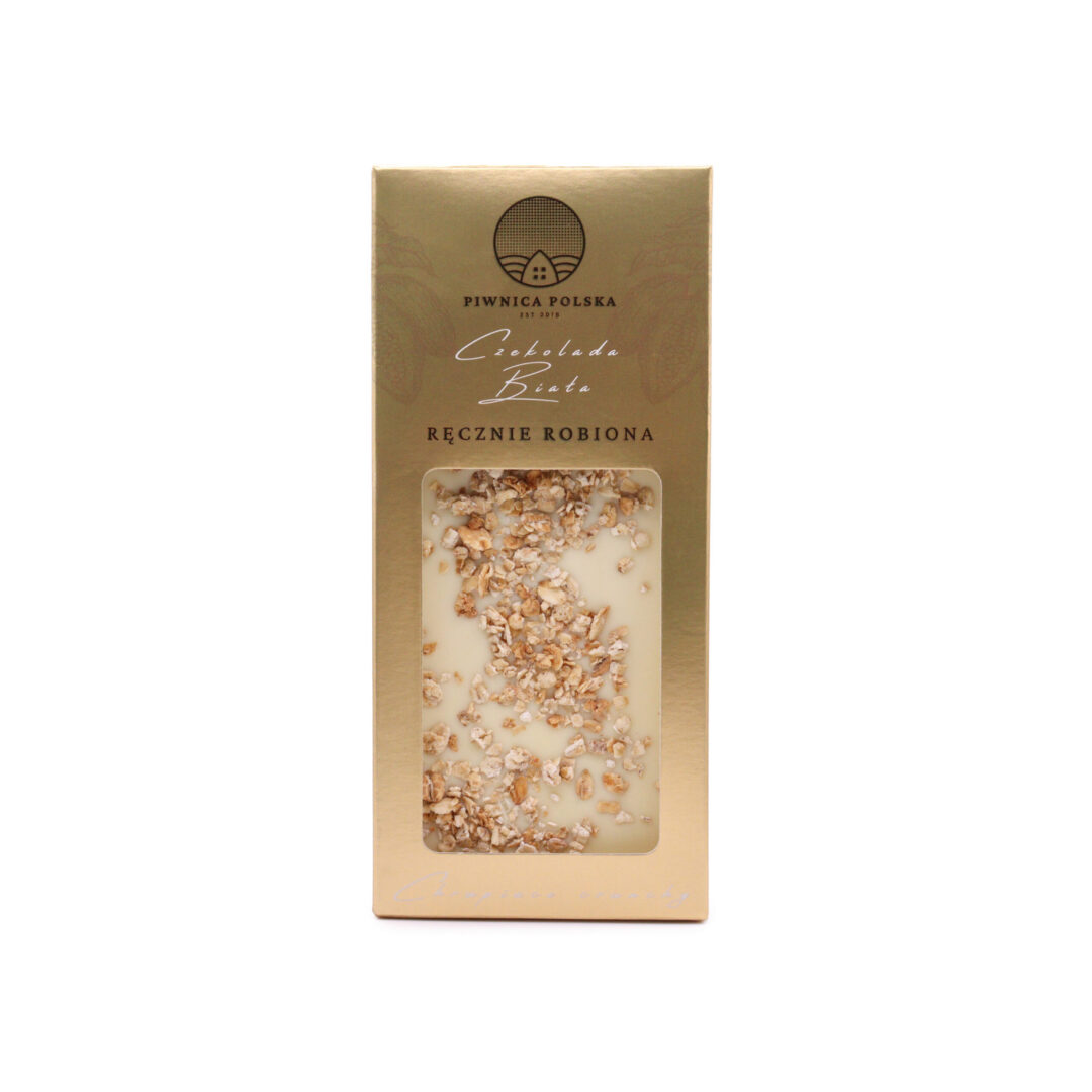 Czekolada biała z Crunchy 85g