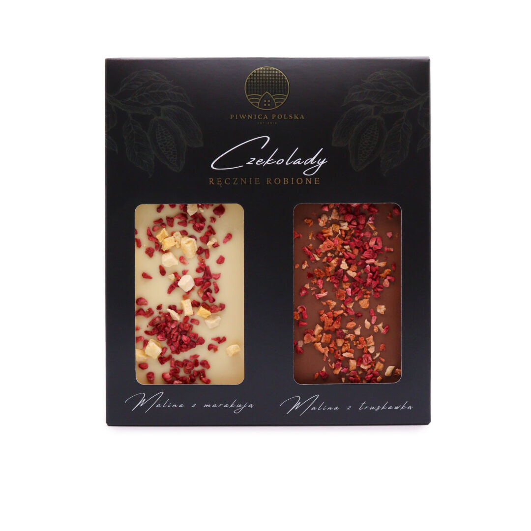 Dwupak czekolada biała i mleczna