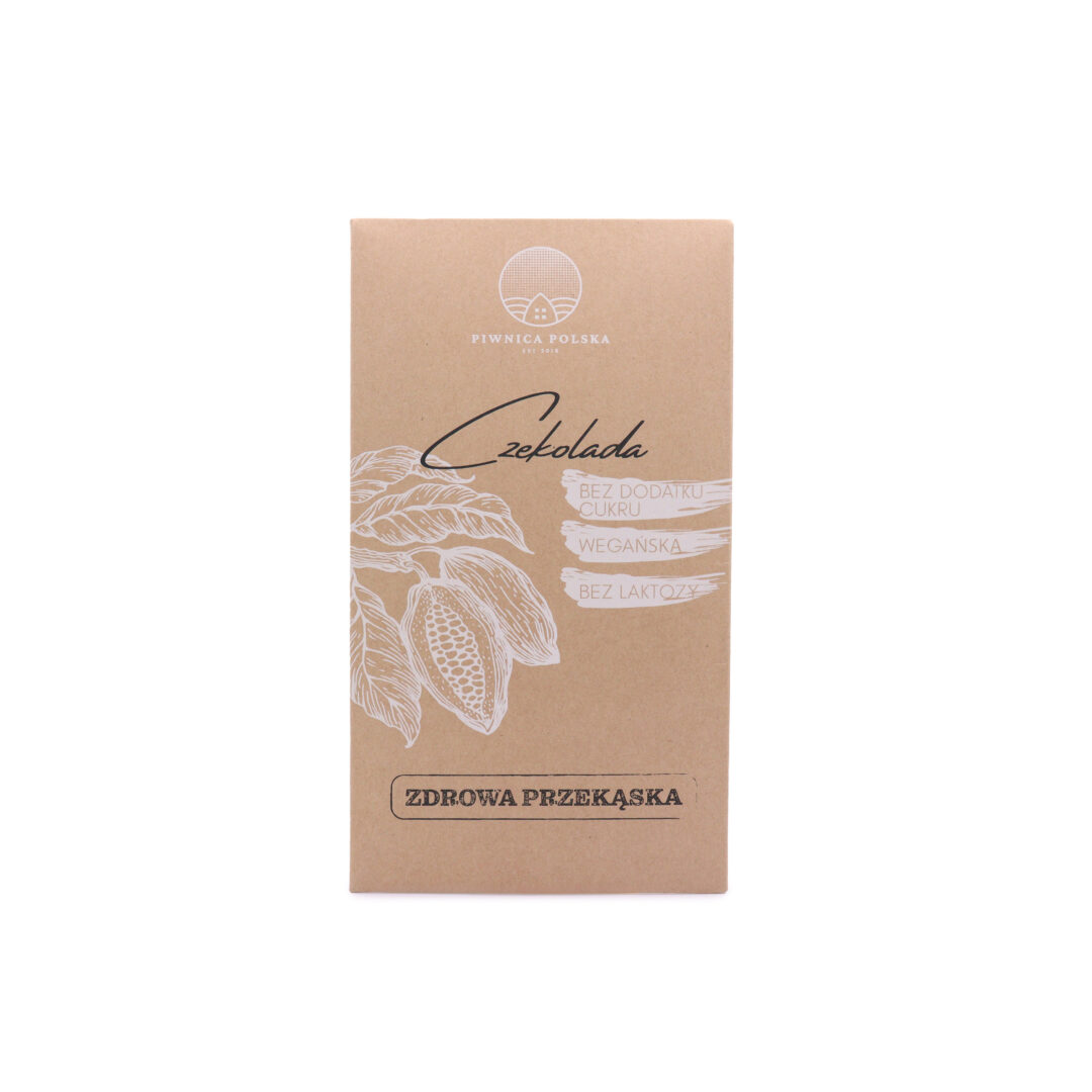 Czekolada Wegańska bez cukru 50g