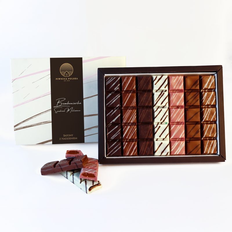 Bombonierka w formie batonów 7 sztuk