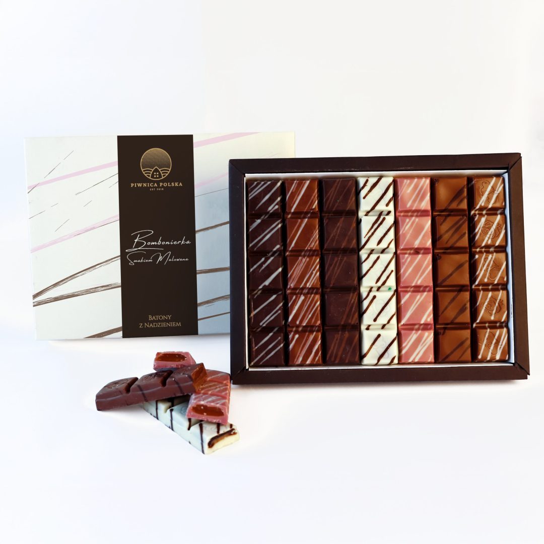Bombonierka w formie batonów 7 szt