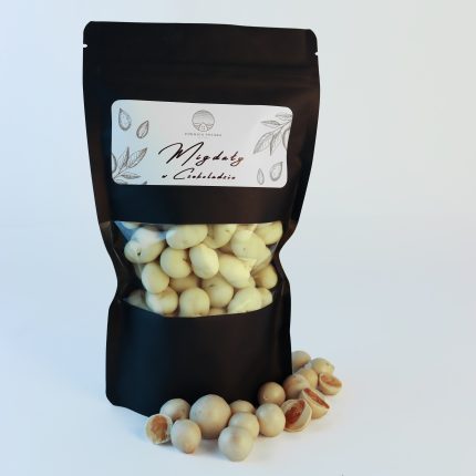 Migdały w białej czekoladzie 250g