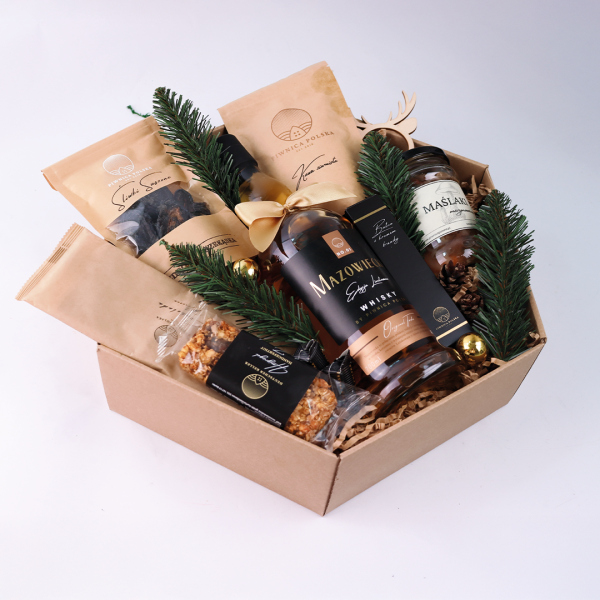 Zestaw prezentowy z whisky