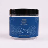 Czipsy czekoladowe malina z marakują czekolada biała 60g (niebieskie)