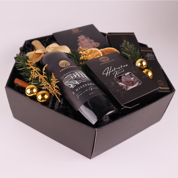 Zestaw prezentowy z winem