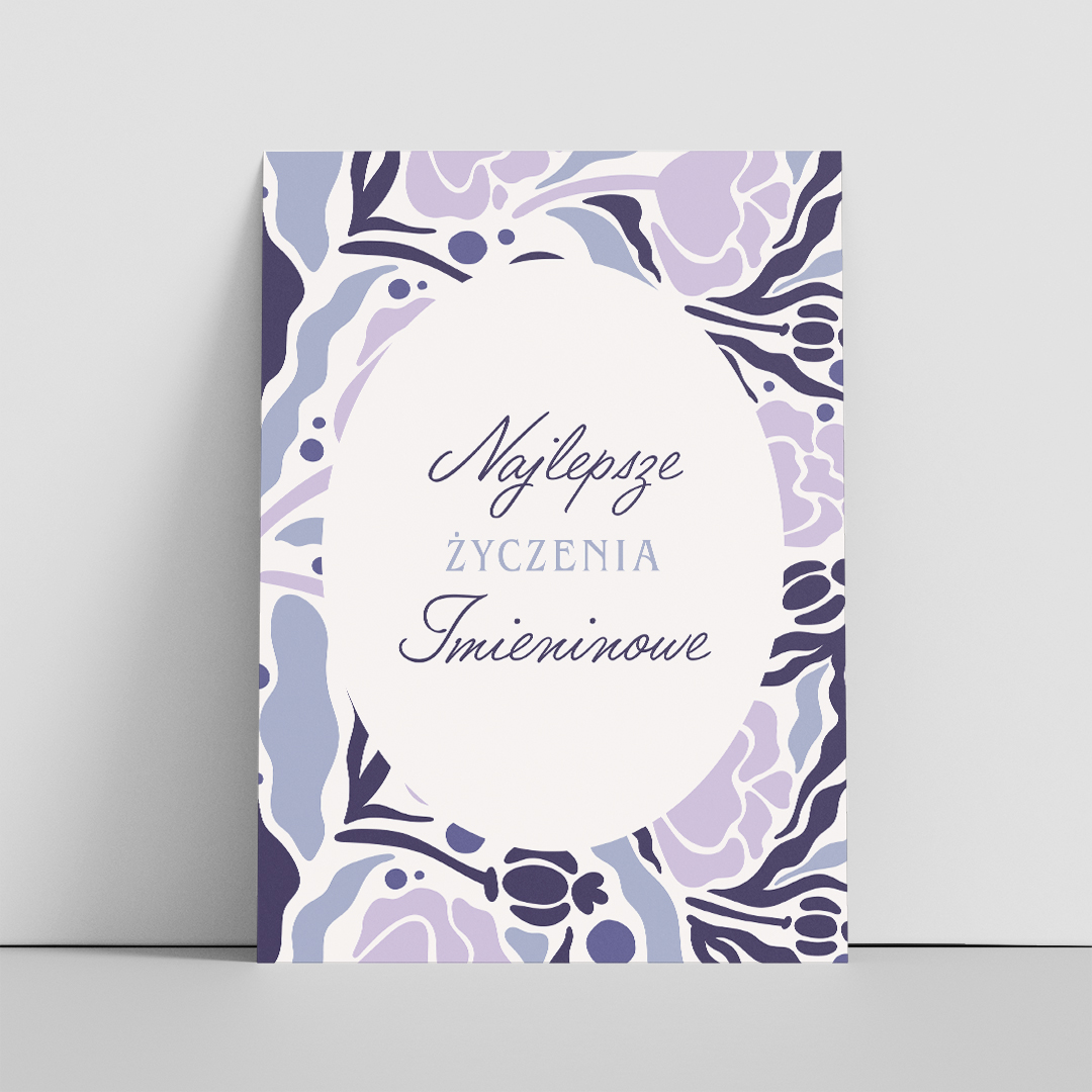 Imieniny Kartka A6 Front