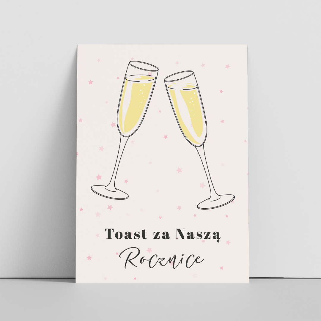 Rocznica Kartka A6 Front