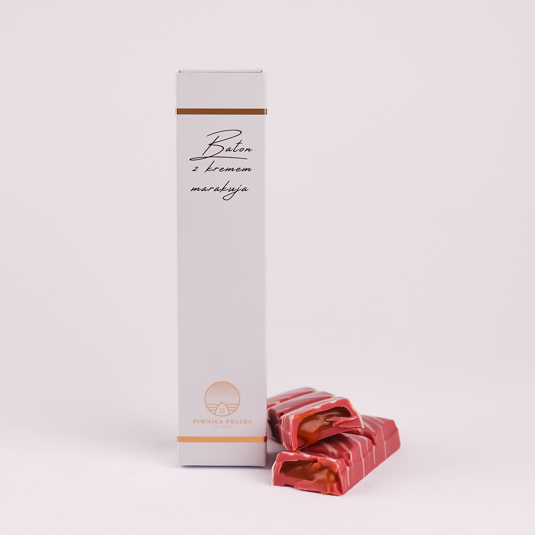Baton czekoladowy z kremem Marakuja 35g