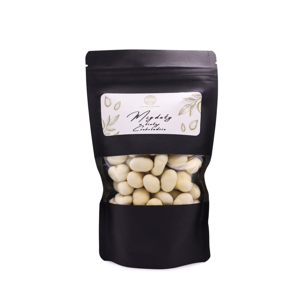 Migdały w białej czekoladzie 250g