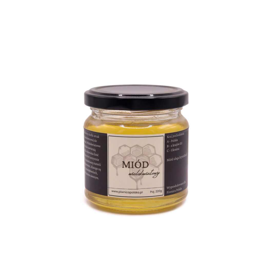 Miód Wielokwiatowy 220g